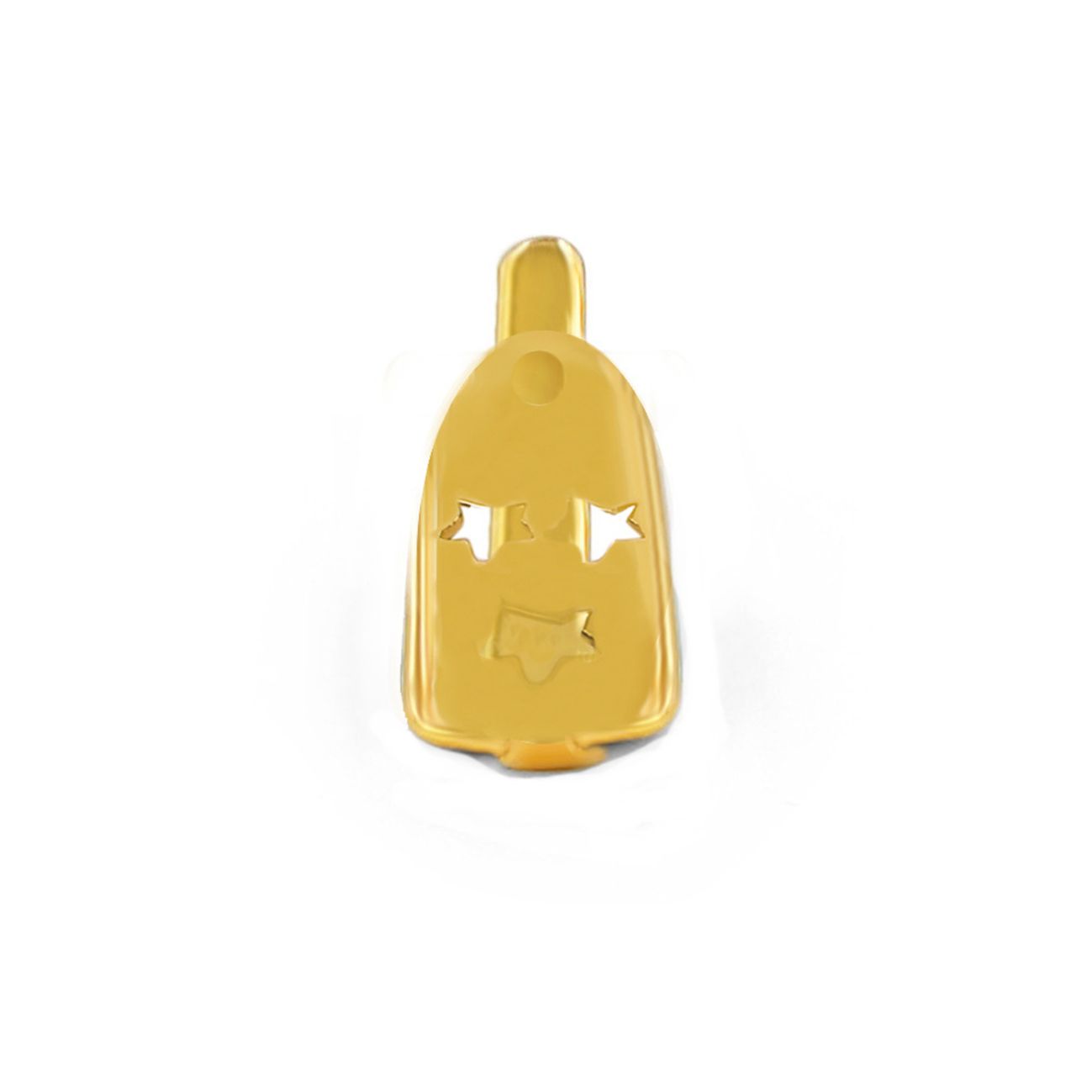 Elegant Gold-Plated Star Design Grillz Set Hip Hop Jewelry gold teeth sliver teeth rose gold teeth gold grillz silver grillz rose gold grillz 【grillz 6-piece set】