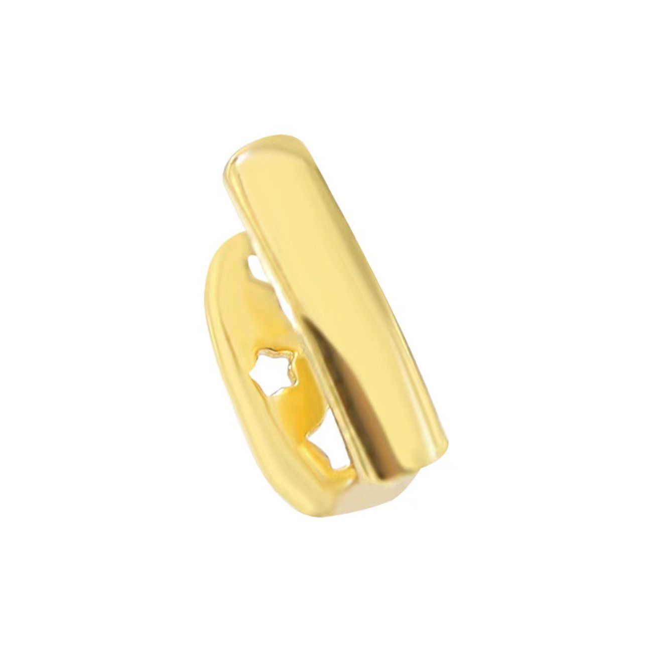 Zircon inlaid combination DIY hip-hop grillz Teeth grillz tooth grillz braces gold teeth gold grillz silver teeth silver grillz