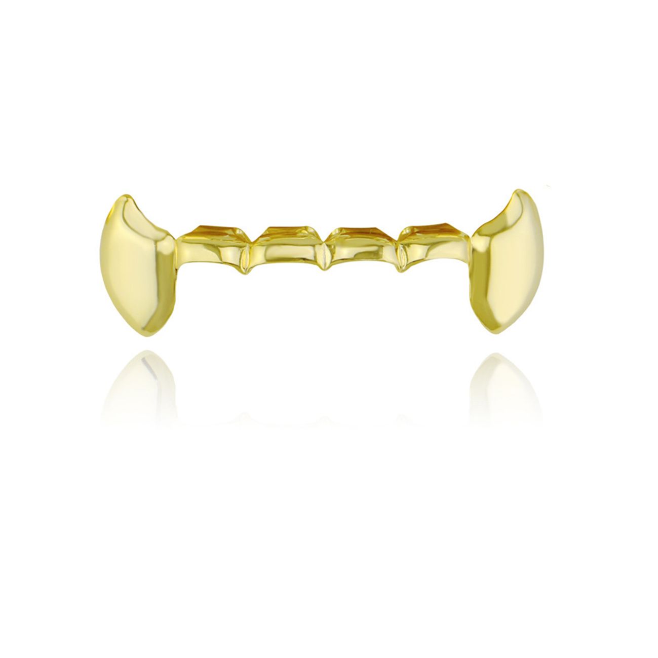 Shiny Hiphop Decorative Single Canine Tooth Grillz Set for Hiphop Enthusiasts hip-hop teeth grillz tooth grillz gold teeth silver teeth