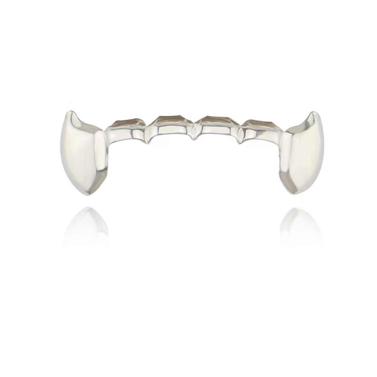 Shiny Hiphop Decorative Single Canine Tooth Grillz Set for Hiphop Enthusiasts hip-hop teeth grillz tooth grillz gold teeth silver teeth