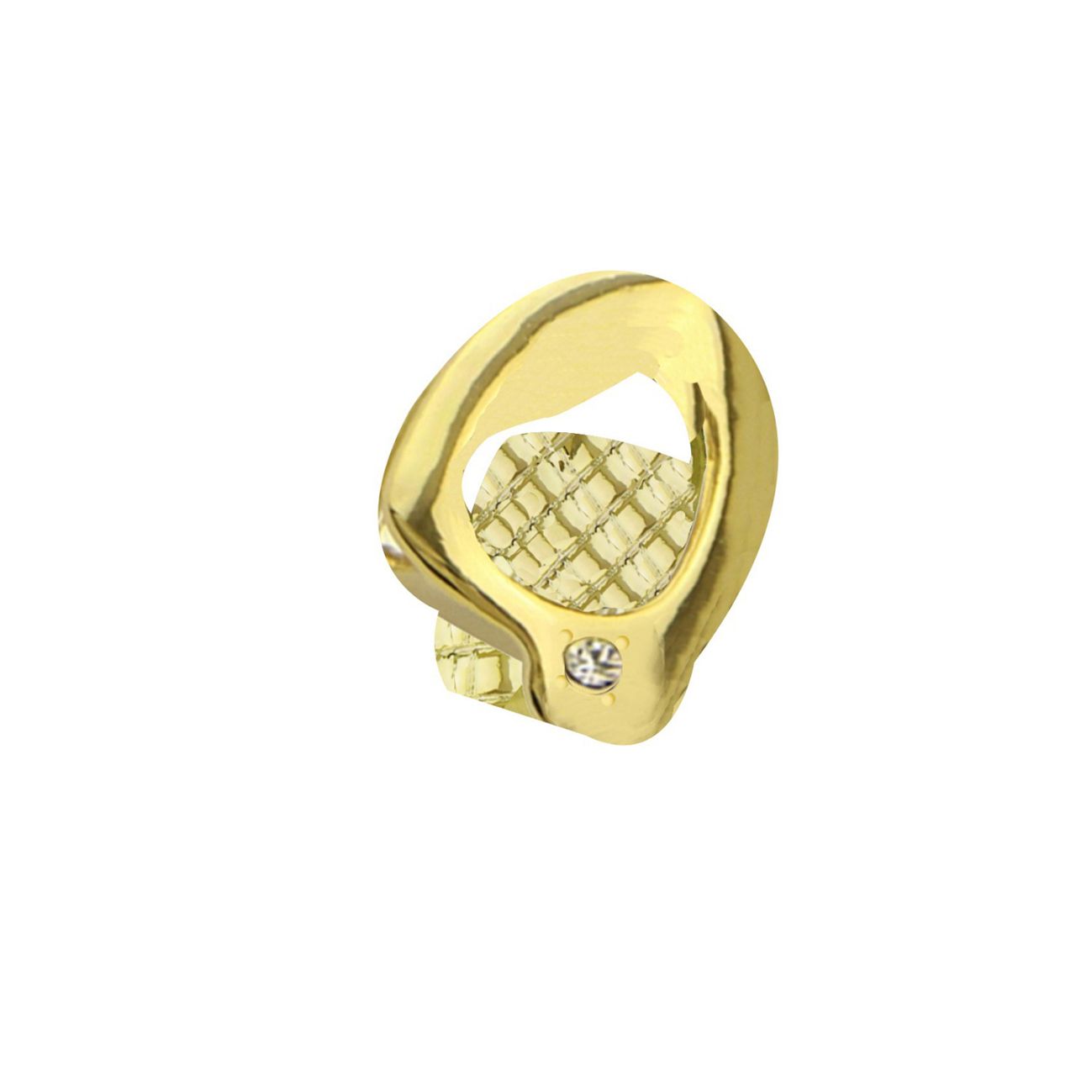 Dazzling Luxury Unique Custom Grillz Mouth Jewelry - Gold, Silver, Rose Gold Crown, Grenade, AK Style Tooth Caps for Men/Women Hip Hop Fans with Custom Fit for Parties/Events