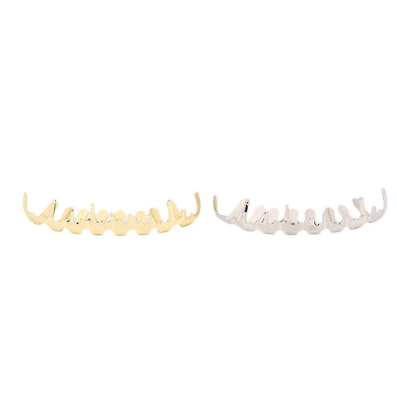 Stylish Drip Gold Silver Tone Grillz Hip Hop Jewelry for Unisex