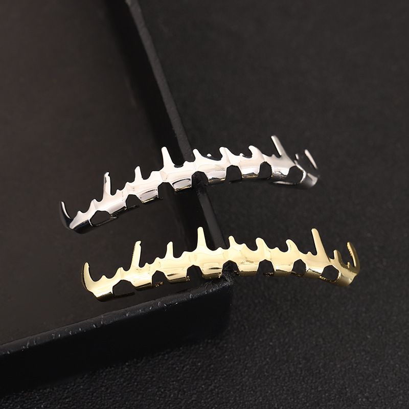 Stylish Drip Gold Silver Tone Grillz Hip Hop Jewelry for Unisex