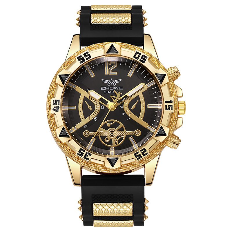 Sleek White Stainless Steel Chronograph Watch for Stylish Men