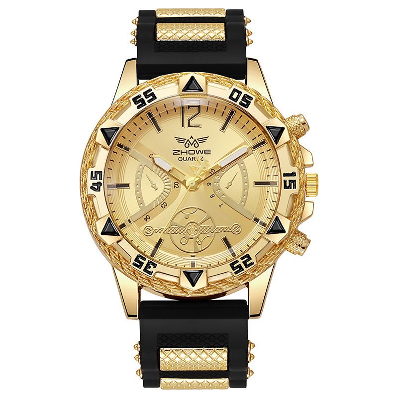 Sleek White Stainless Steel Chronograph Watch for Stylish Men