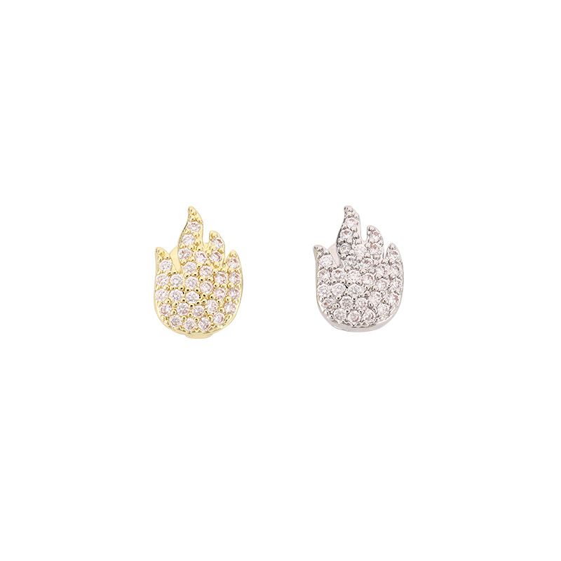 gold teeth silver teeth Dazzling Heart Shape Grillz Gold Silver Iced Out Grillz for Women/Men
