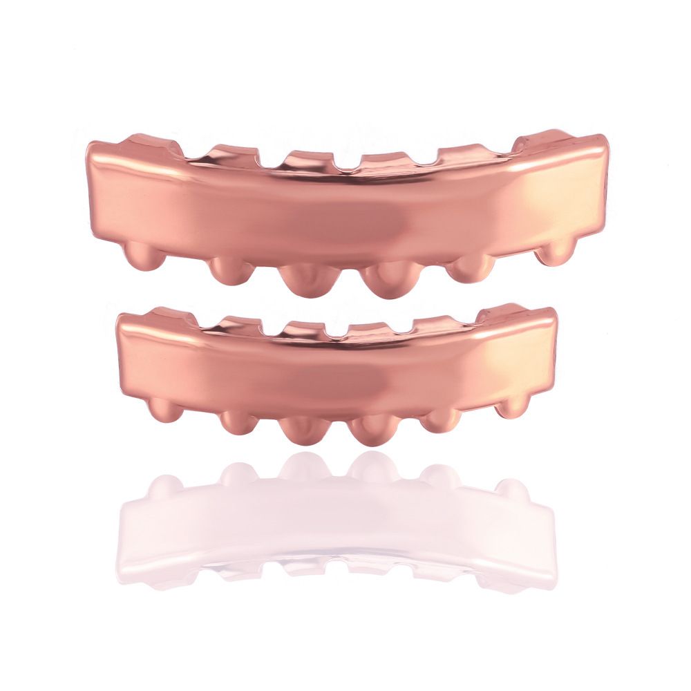 gold teeth silver teeth Luxurious Gold Plated Grillz Caps for Men