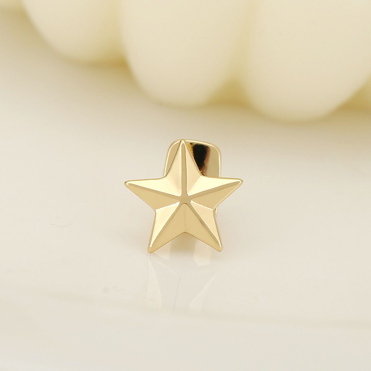 gold teeth silver teeth Shining Star Shape Grillz Caps for Women/Men