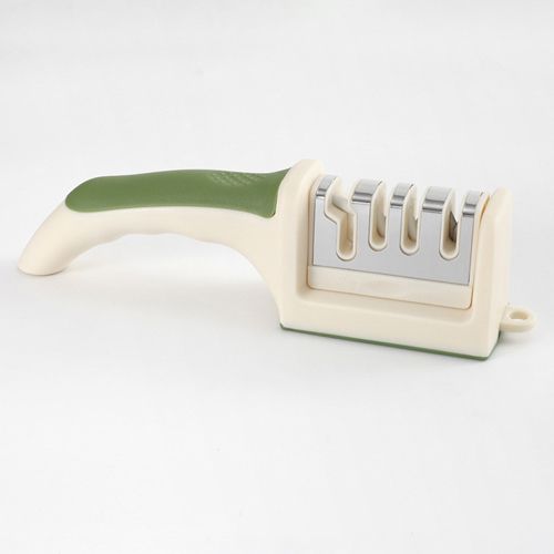 Knife Sharpeners 4 Stages Sharpening Slots 4 in1 Professional Kitchen Sharpening tool Grinder knives Scissor Kitchen Knife Accessories Sharpeners Knife Sharpening Kit