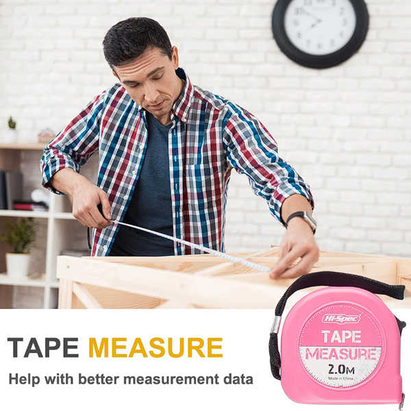 24 in 1 General Household Toolbox Set Tools Inclusive Wire Cutter Voltage Test Pen Electrical Tape Measure Hammer Screwdriver Repair Hardware Hand Home Appliances Bolt Driver Nipper Pliers Tool Kit