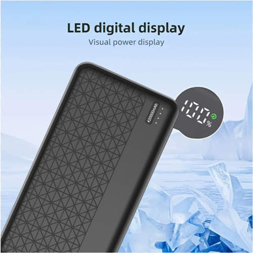 A2 20000mAh mobile power bank, lithium polymer battery cell, Micro USB+Type-C， Compatible with mainstream devices,