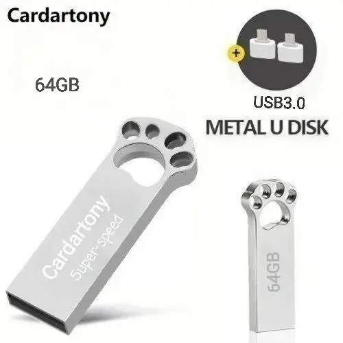 U64GMZ 64GB metal Usb Flash Drive +micro Usb + Type C usb
Support USB version 3.0 
Compatible with USB 1.1/3.0