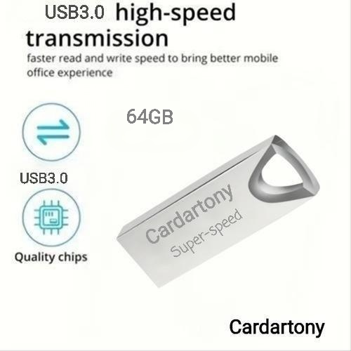 U64GSJ 64GB metal Usb Flash Drive +micro Usb + Type C usb
Support USB version 3.0 
Compatible with USB 1.1/3.0