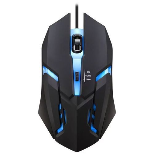 Cardartony X1 USB Wired Mouse Colorful LED Mice Optical Wired Gamer Mouse For Desktop Laptop PC Computer,3-speed DPI adjustable,Super long standby time