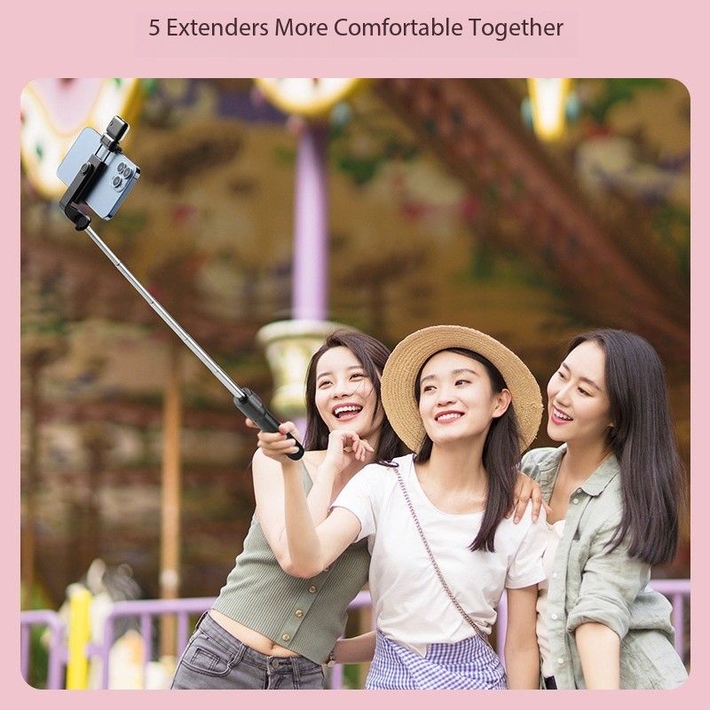 Mobile selfie stick extended Bluetooth integrated with beauty fill light remote control multifunctional live streaming desktop tripod