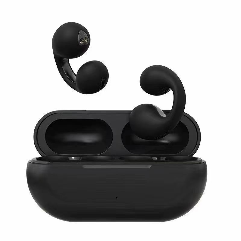 New Update Bluetooth Earphones Running Wireless Earbuds Ear-Clip TWS HiFi True Wireless Stereos Earpods Sports Headset Bone Conduction With Power Bank For All Phones