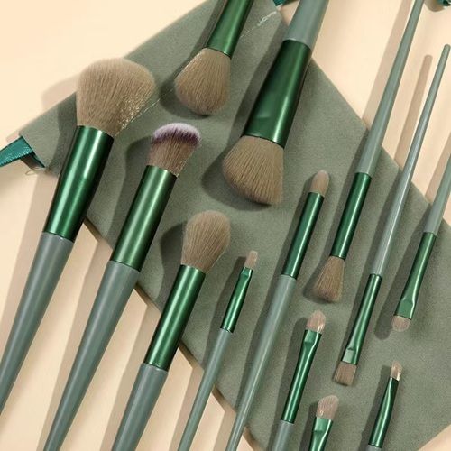 New 13Pcs Makeup Brush Set Foundation Powder Eyebrow Eyeshadow Blending Blush Brushes Beauty Make Up Kit Tool
