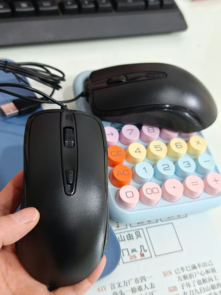 Cardartony cable M2 mouse, suitable for personal computers, laptops, laptops, business travel necessary,3-speed DPI adjustable