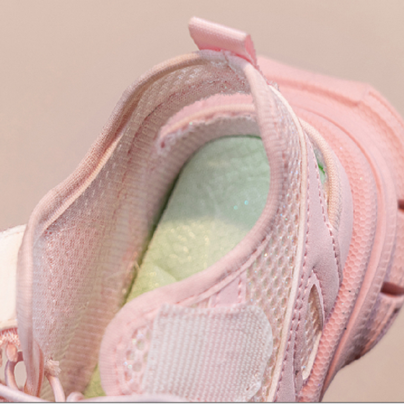 Girls' Sandals - Pink & White Color Available T45D Model 26-37