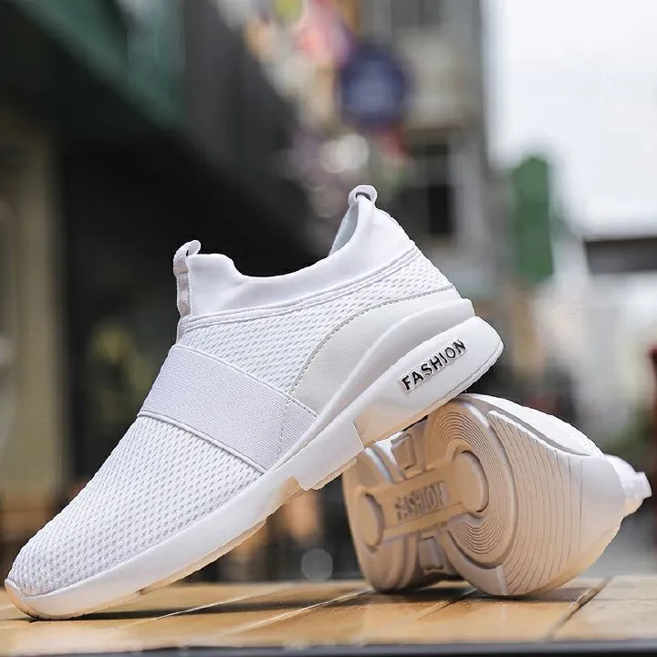 Fashion Lightweight Men Women Sneakers Flyknit Sport Outdoor Shoes Slip On Trainner Shoes 38-48