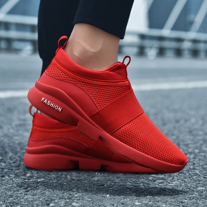 Fashion Lightweight Men Women Sneakers Flyknit Sport Outdoor Shoes Slip On Trainner Shoes 38-48