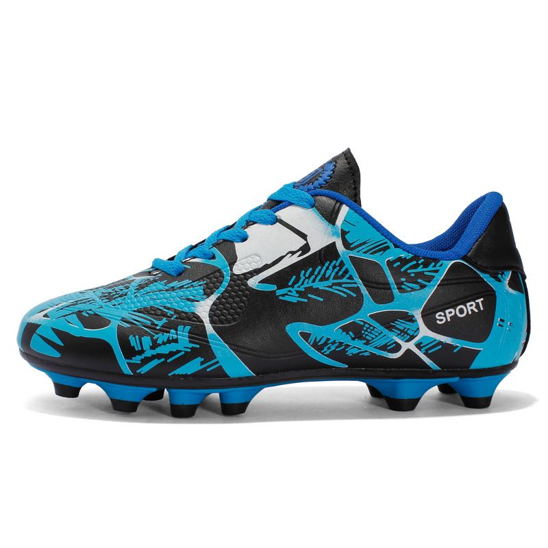 Kids and Men Professional Spike Football Boots Outdoor Non-slip Sport Shoes Light Soccer Shoes 31-43
