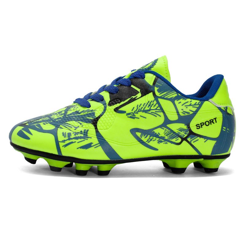 Kids and Men Professional Spike Football Boots Outdoor Non-slip Sport Shoes Light Soccer Shoes 31-43