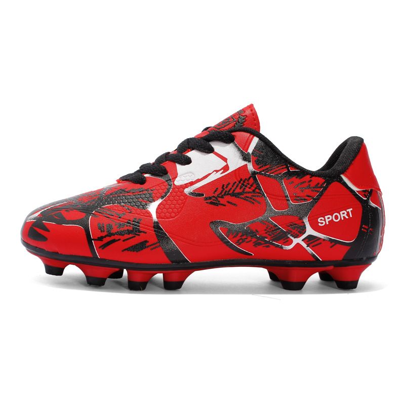 Kids and Men Professional Spike Football Boots Outdoor Non-slip Sport Shoes Light Soccer Shoes 31-43