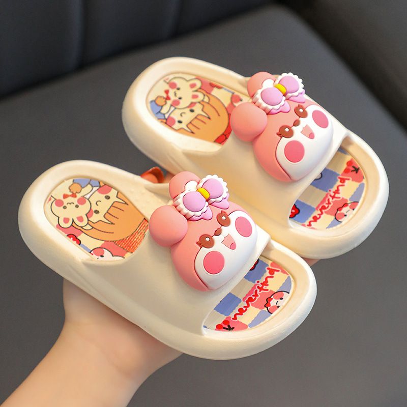 2025 New Kids' Cartoon Sandals - Anti-Slip Indoor/Outdoor Slippers for Boys & Girls (Toddler/Child Sizes) 22-37