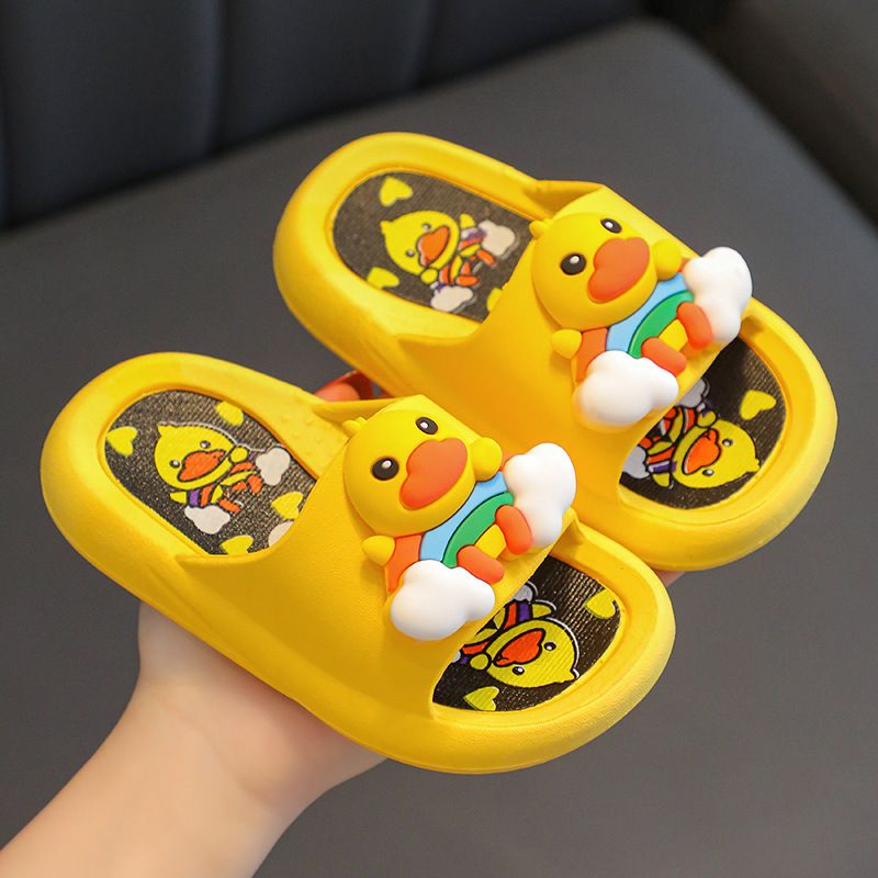 2025 New Kids' Cartoon Sandals - Anti-Slip Indoor/Outdoor Slippers for Boys & Girls (Toddler/Child Sizes) 22-37