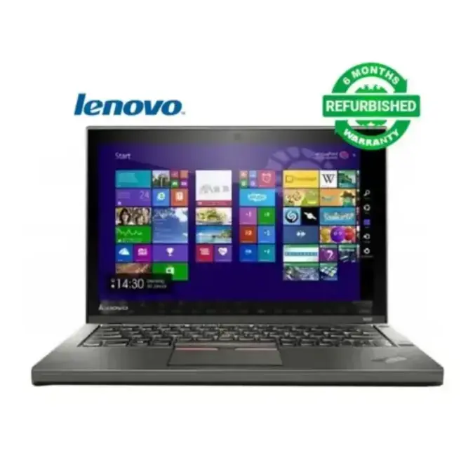 Refurbished Lenovo Thinkpad X240 Intel Core I5 4th Gen 8GB RAM 256GB SSD 12.5'' Black Refurbished Lenovo Laptops Refurbished Laptops