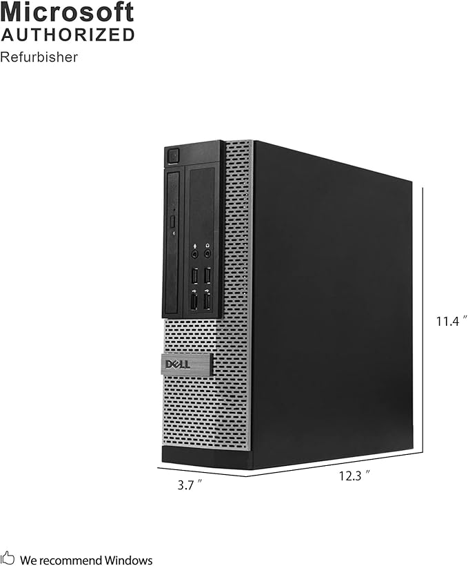 { Full set 19'' dell monitor + MOUSE & KEYBOARD } Refurbished Dell Optiplex 990 Intel Core i5 8GB RAM 500GB HDD Windows 10 Pro Refurbished Desktops