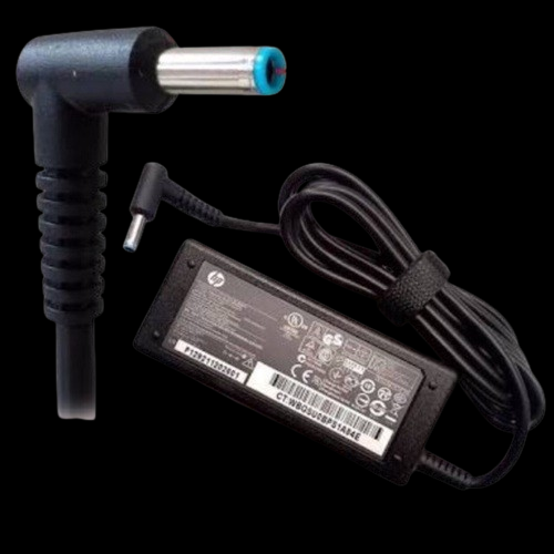 HP BLUE PIN LAPTOP CHARGER USED IN VARIOUS HP LAPTOPS INCLUDING MODELS LIKE HP PROBOOK 11 G2, 840 G3,G5,G6,G7 etc.CARRIES WITH IT AN ADAPTER OF 65W(19.5V,3.33A)AND A DISTINCTIVE 4.5mm X3.0 mm TIP.