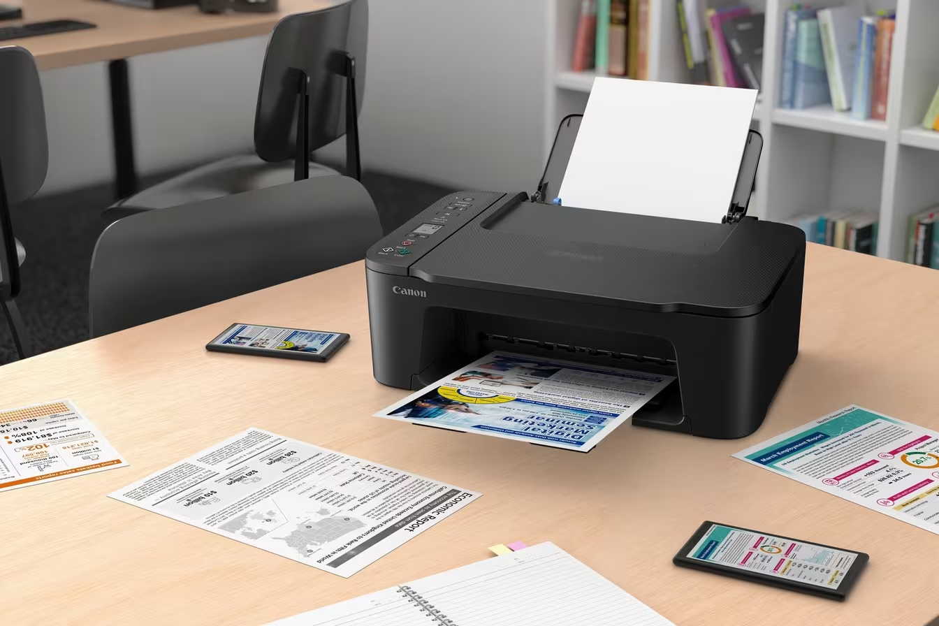 Brand New Canon Pixma TS3640 All In One Wireless Printer Multifunction Printer Wi-Fi, Print, Copy, Scan, Cloud 2 FINE Cartridges (Black and Colour)