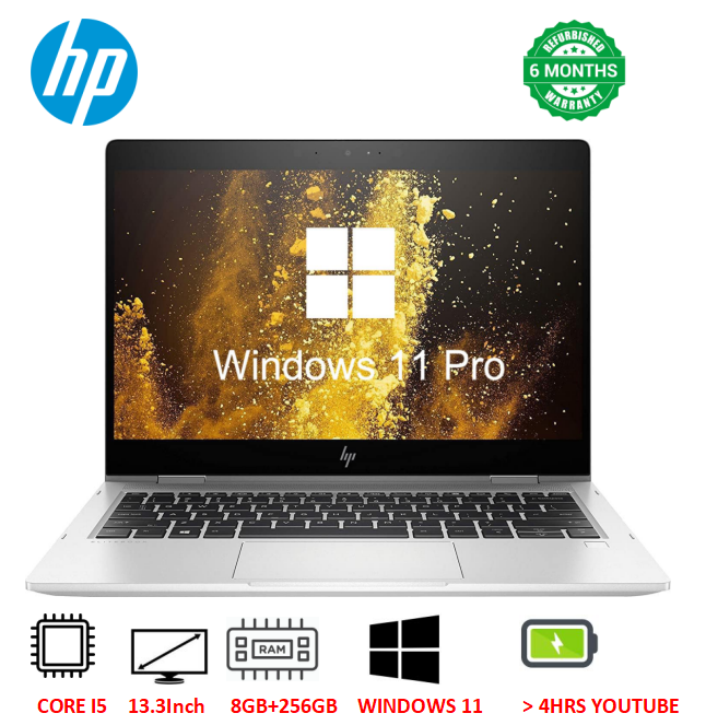 {free wireless mouse} Refurbished Hp ProBook 640 G5 Intel Core I5 8TH GEN 2.5GHz | 8GB RAM | 256GB SSD |14inch HD screen Display Refurbished Hp Laptop Computer | Notebook Refurbished Laptops