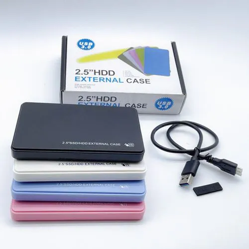 New 2.5 inch hdd / ssd casing 3.0 usb cable casing harddisk external casing compatible with 3.0inch (laptop harddisk or ssd ) sleek and portable case