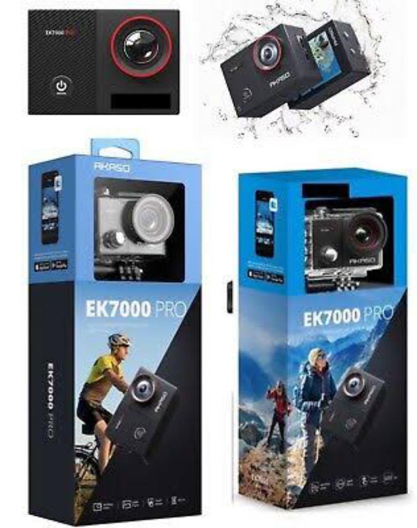 AKASO EK7000 PRO 4K ACTION MOTORCYCLE CAMERA