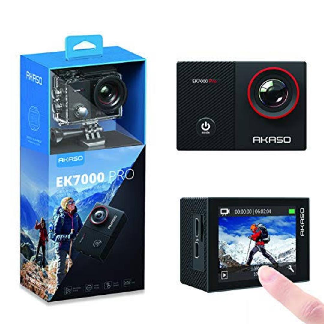 AKASO EK7000 PRO 4K ACTION MOTORCYCLE CAMERA
