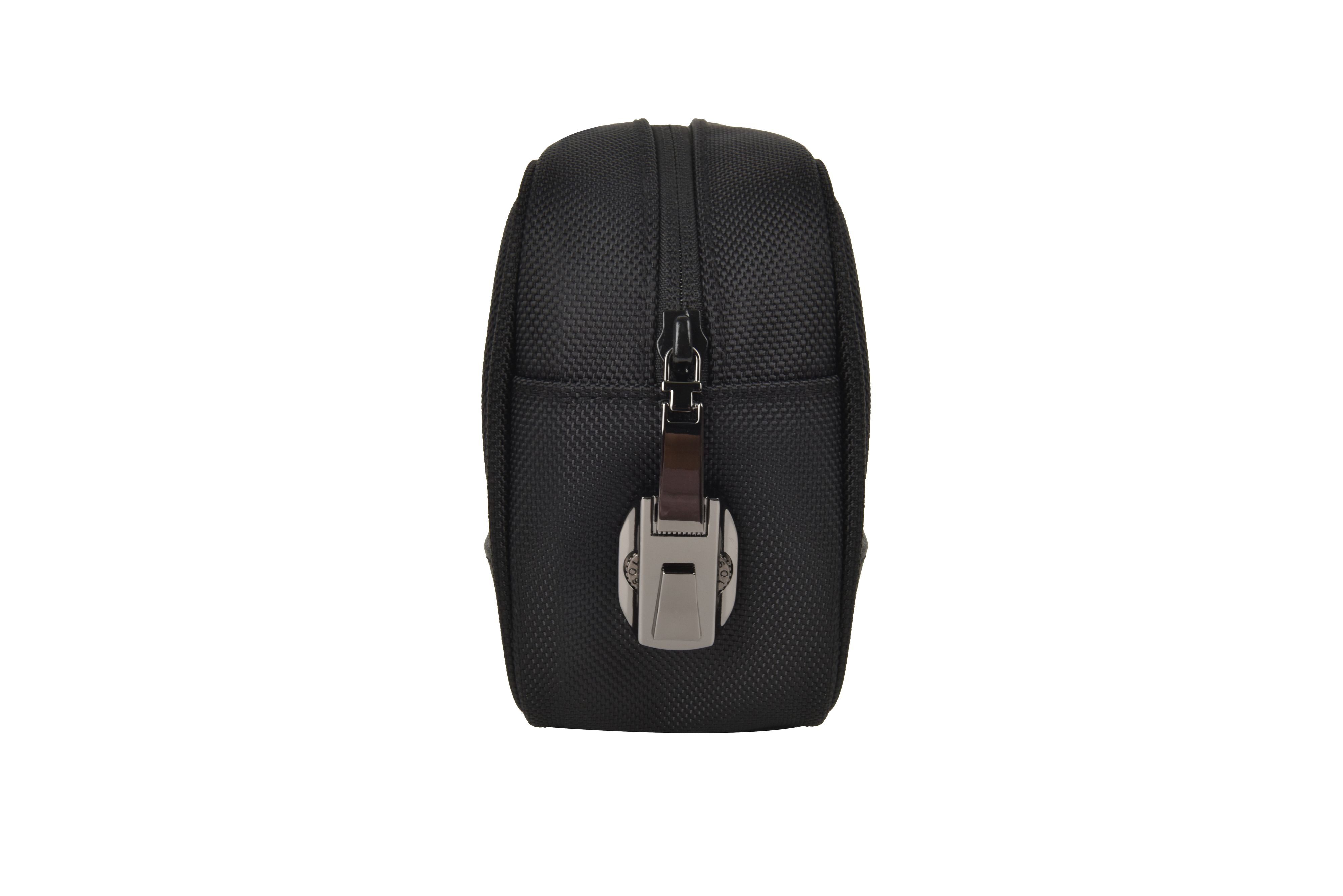 ​​Hali H1 Anti-Theft Travel Bag with Security Lock - 600D Polyester & Microfiber Durable Carryall, Lightweight Weekend Bag for Men & Women (Black)​