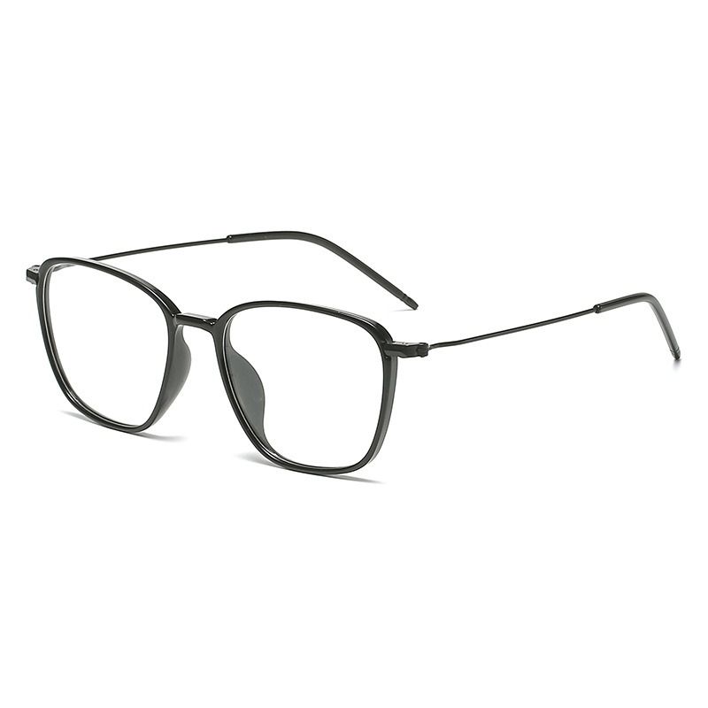 New Fashion Unisex Retro TR PC Mix Metal Anti Blue Light Glasses for All Face Photochromic Lunette Photogray Spectacles Eyewear 1PC