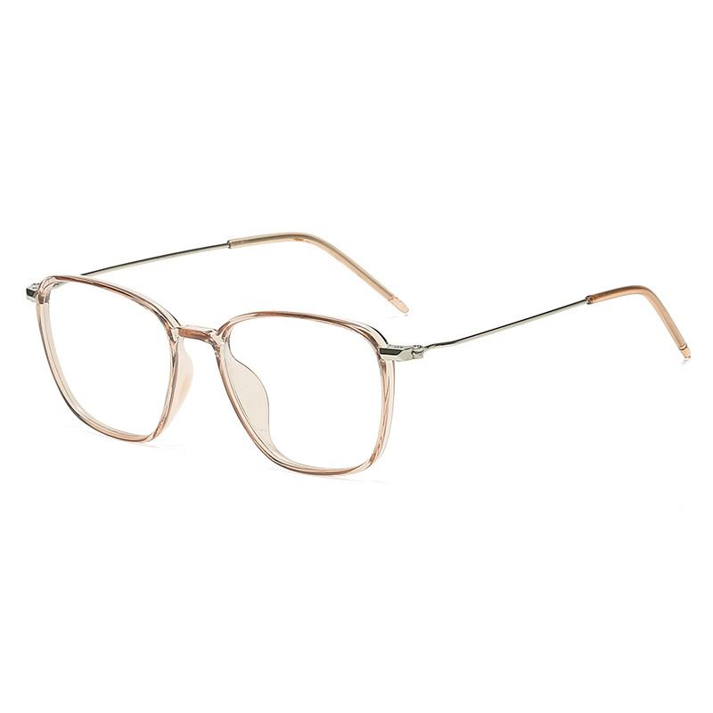 New Fashion Unisex Retro TR PC Mix Metal Anti Blue Light Glasses for All Face Photochromic Lunette Photogray Spectacles Eyewear 1PC