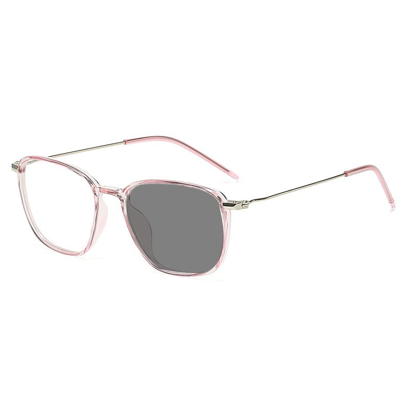 New Fashion Unisex Retro TR PC Mix Metal Anti Blue Light Glasses for All Face Photochromic Lunette Photogray Spectacles Eyewear 1PC