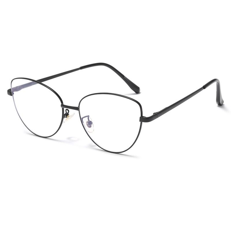 Transparency Personality Designer Optical Spectacle Computer Blue Light Blocking Round Unisex Eyeglasses Metal Optical Frames Anti Blue Light Photochromic 1PC