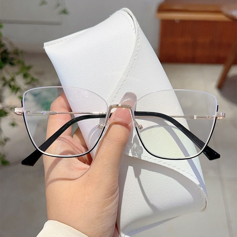 Ultra-Lightweight Blue Light Blocking Glasses 2024 Spectacles Optical Eye Glasses Women Decorative Eyewear 2025 1PC