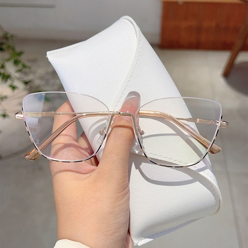 Ultra-Lightweight Blue Light Blocking Glasses 2024 Spectacles Optical Eye Glasses Women Decorative Eyewear 2025 1PC