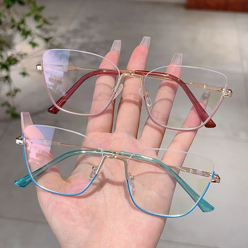 Ultra-Lightweight Blue Light Blocking Glasses 2024 Spectacles Optical Eye Glasses Women Decorative Eyewear 2025 1PC