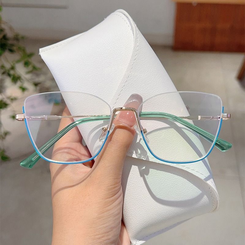 Ultra-Lightweight Blue Light Blocking Glasses 2024 Spectacles Optical Eye Glasses Women Decorative Eyewear 2025 1PC