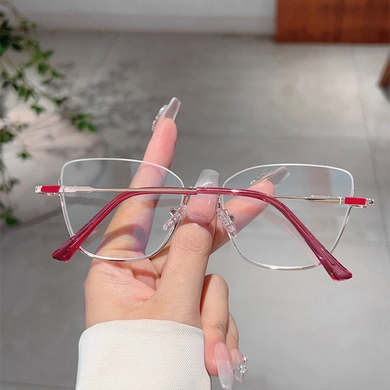 Ultra-Lightweight Blue Light Blocking Glasses 2024 Spectacles Optical Eye Glasses Women Decorative Eyewear 2025 1PC