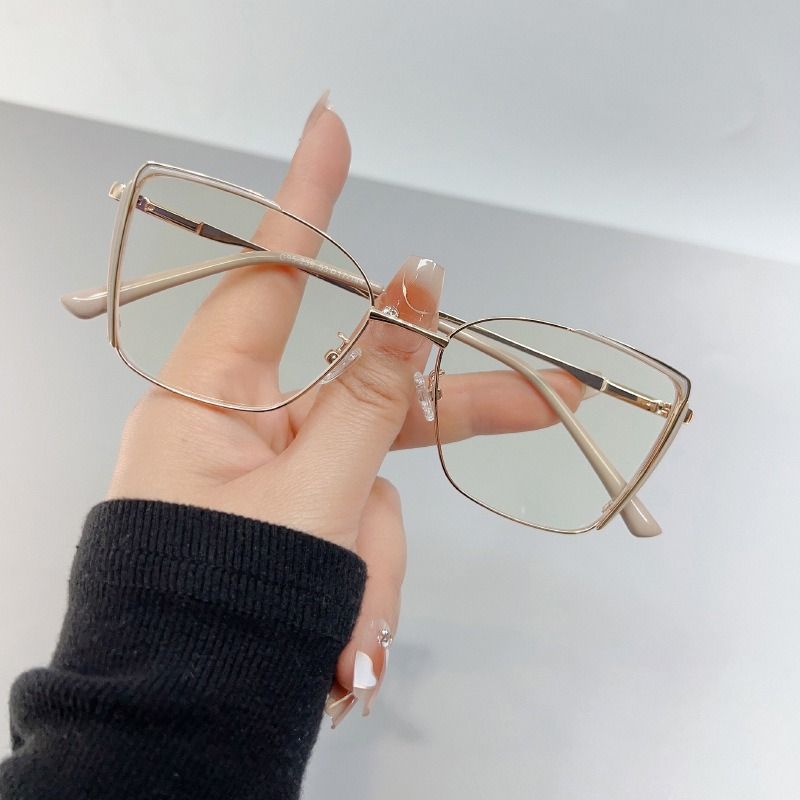 2024 Lady Butterfly Anti Blue Light Glasses Metal 58002 Optical Frames Attractive Eye Glasses for Women 1PC