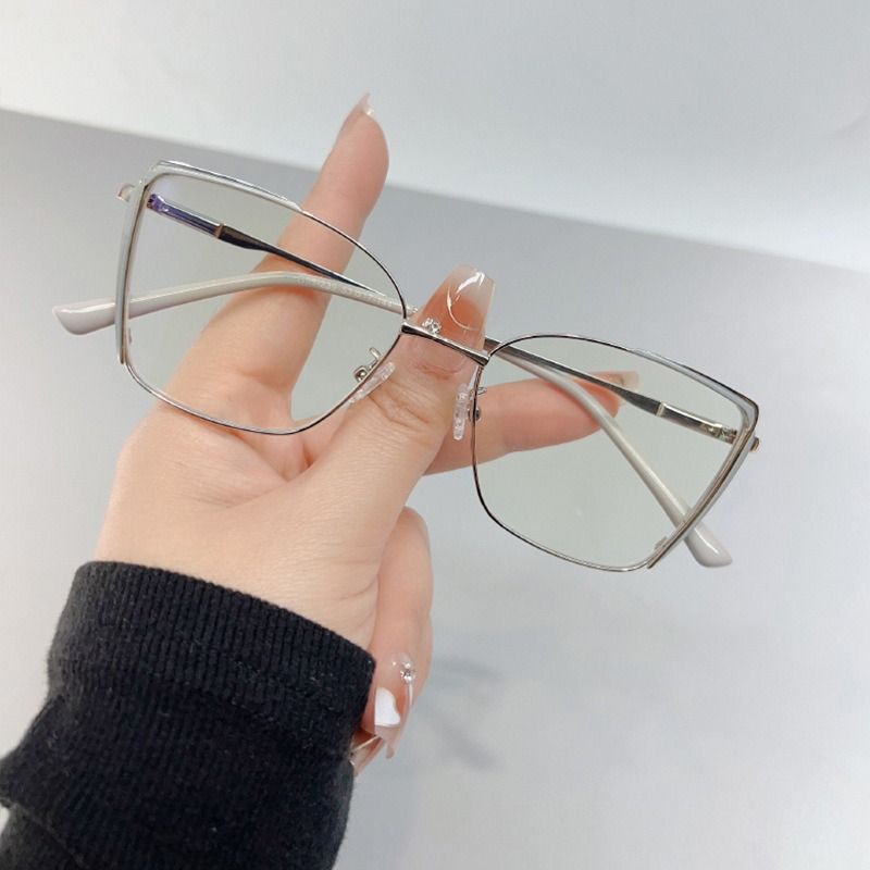 2024 Lady Butterfly Anti Blue Light Glasses Metal 58002 Optical Frames Attractive Eye Glasses for Women 1PC